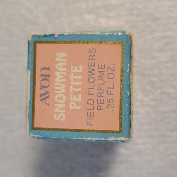 AVON bundle lipstick case Snowman Petite acrylic lipstick holder Vintage disc. - Picture 2 of 9